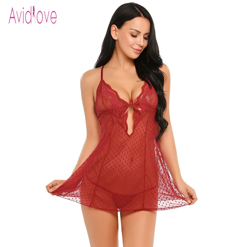 Avidlove, сексуальное эротическое женское нижнее белье, сексуальное женское белье, Прозрачная Кружевная Пижама, Эротика, сексуальные товары для взрослых