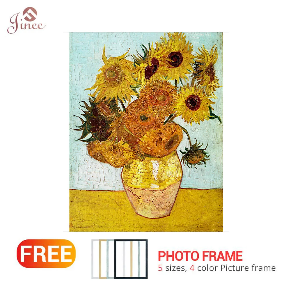 

5D Diamond Embroidery Sunflower Scenery 5D Diamond Painting Landscape Cross Stitch Full Needlework Home Decor Round Drill Art