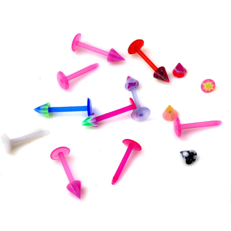 Модные 5 вещей в комплекте смешанный штанга гантельного типа шипами ювелирное