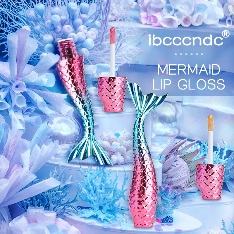 12 цветов блеск для губ Русалочки матовая бархатная жидкая губная помада макияж