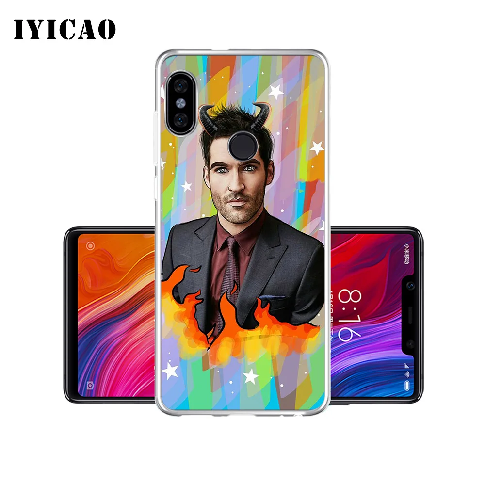 Чехол для телефона IYICAO Lucifer Tom ellissa мягкий силиконовый чехол ТВ шоу Xiaomi Redmi 4A 5A 6A Note 7