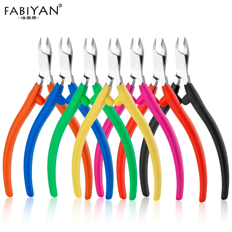 Stainless Steel Dead Skin Remover Scissor Cutter Plier Nail Art Cuticle Nippers Clipper Finger Trimming Care Manicure Tool|Маникюрные