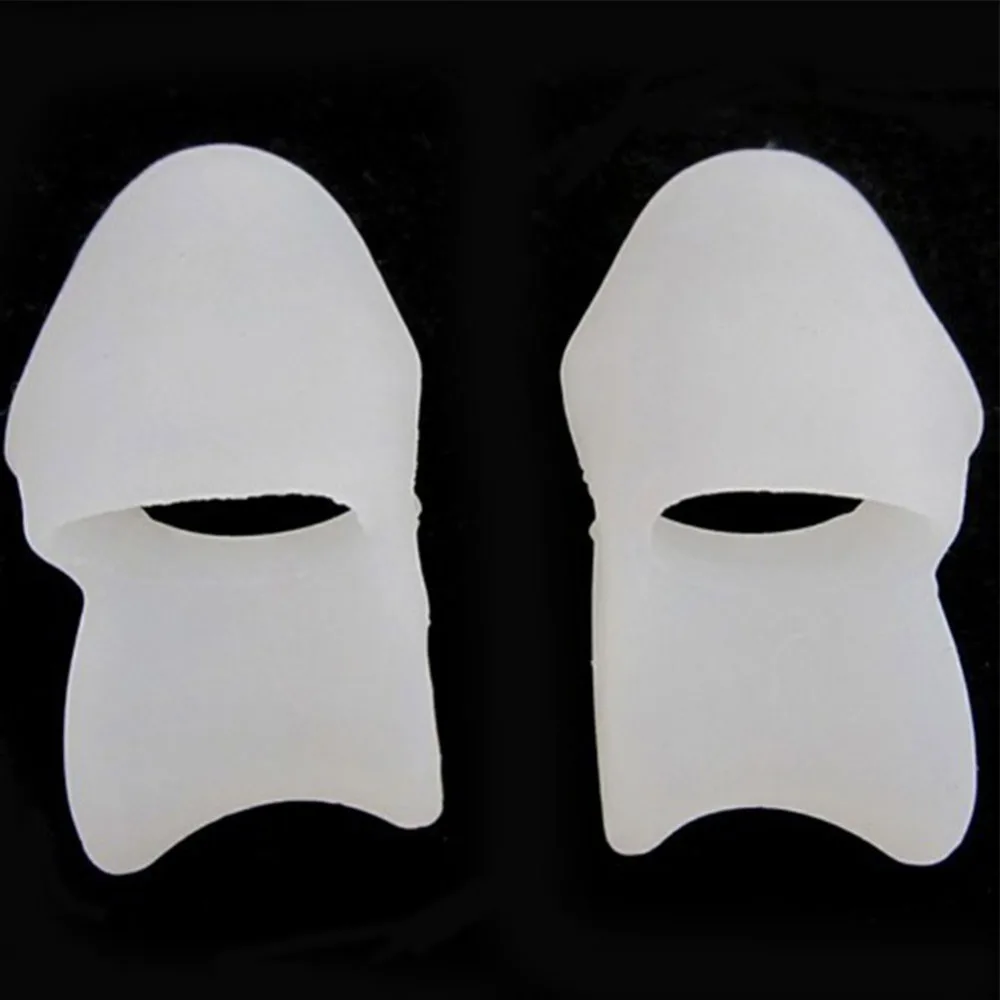 Разделители больших пальцев ног 2 шт. гелевые защитные растяжки для снятие боли в