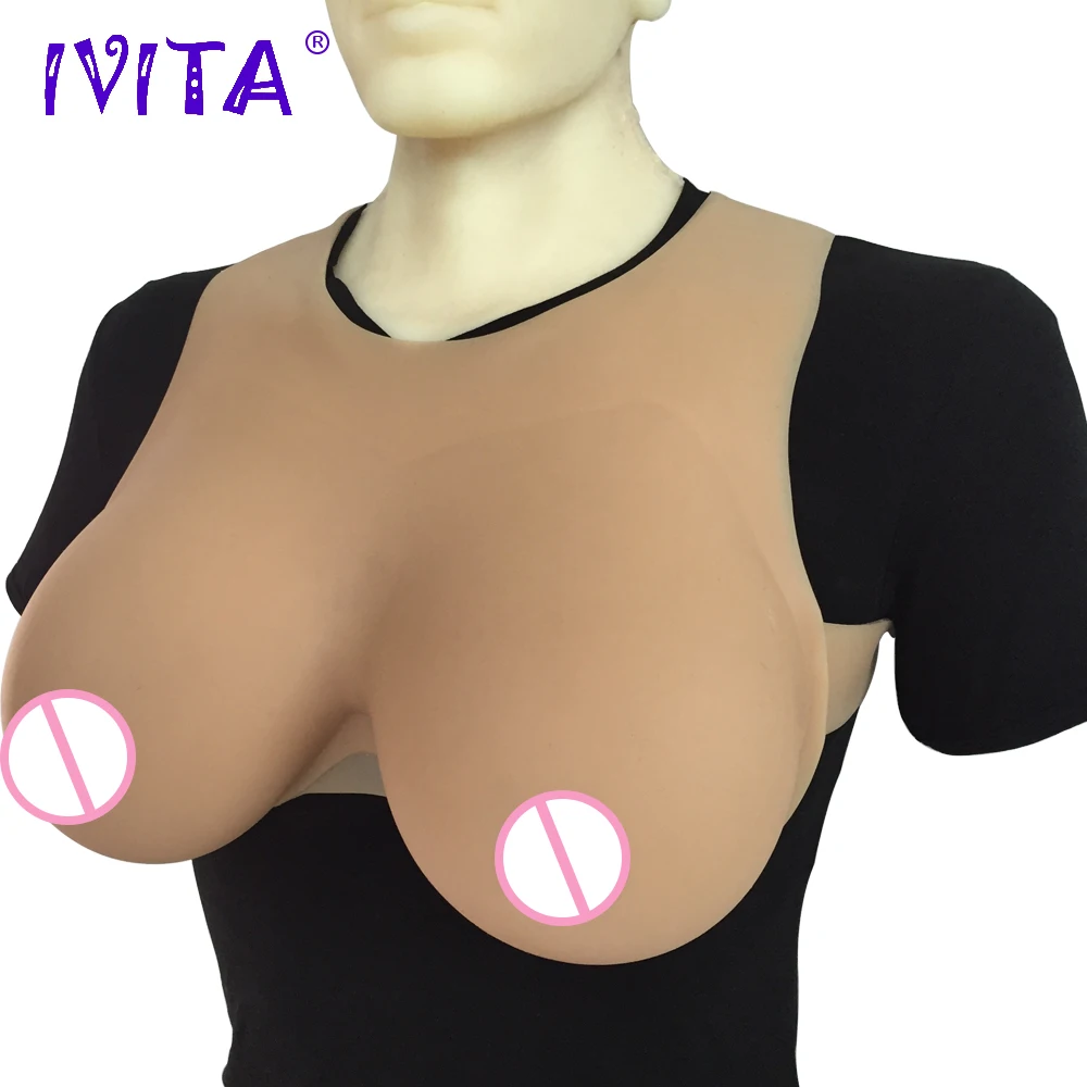 Силиконовая поддельная грудь IVITA 5000 г поддельные груди для усиления