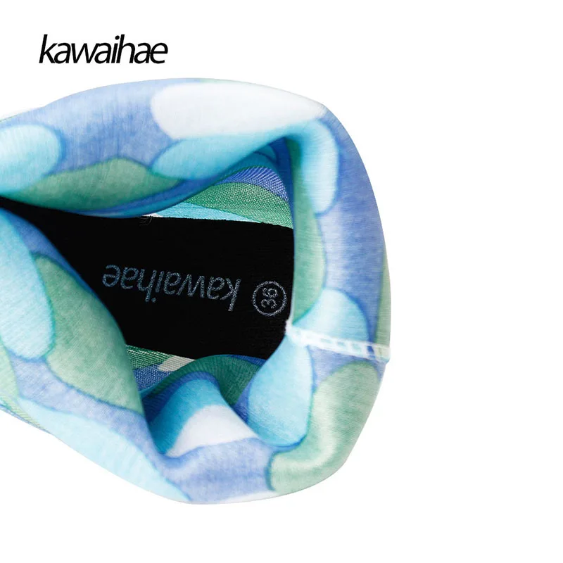 Rubber Shoes Women Rain Boots Waterproof Round Toe brand 2017 Comfortable Kawaihae Knee-High boots 329E | Обувь