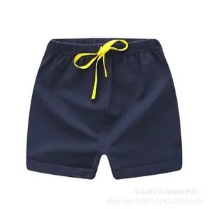Шорты для маленьких мальчиков, Летние Повседневные детские шорты 2018 для мальчиков, одежда для маленьких мальчиков, хлопковые пляжные свободные шорты