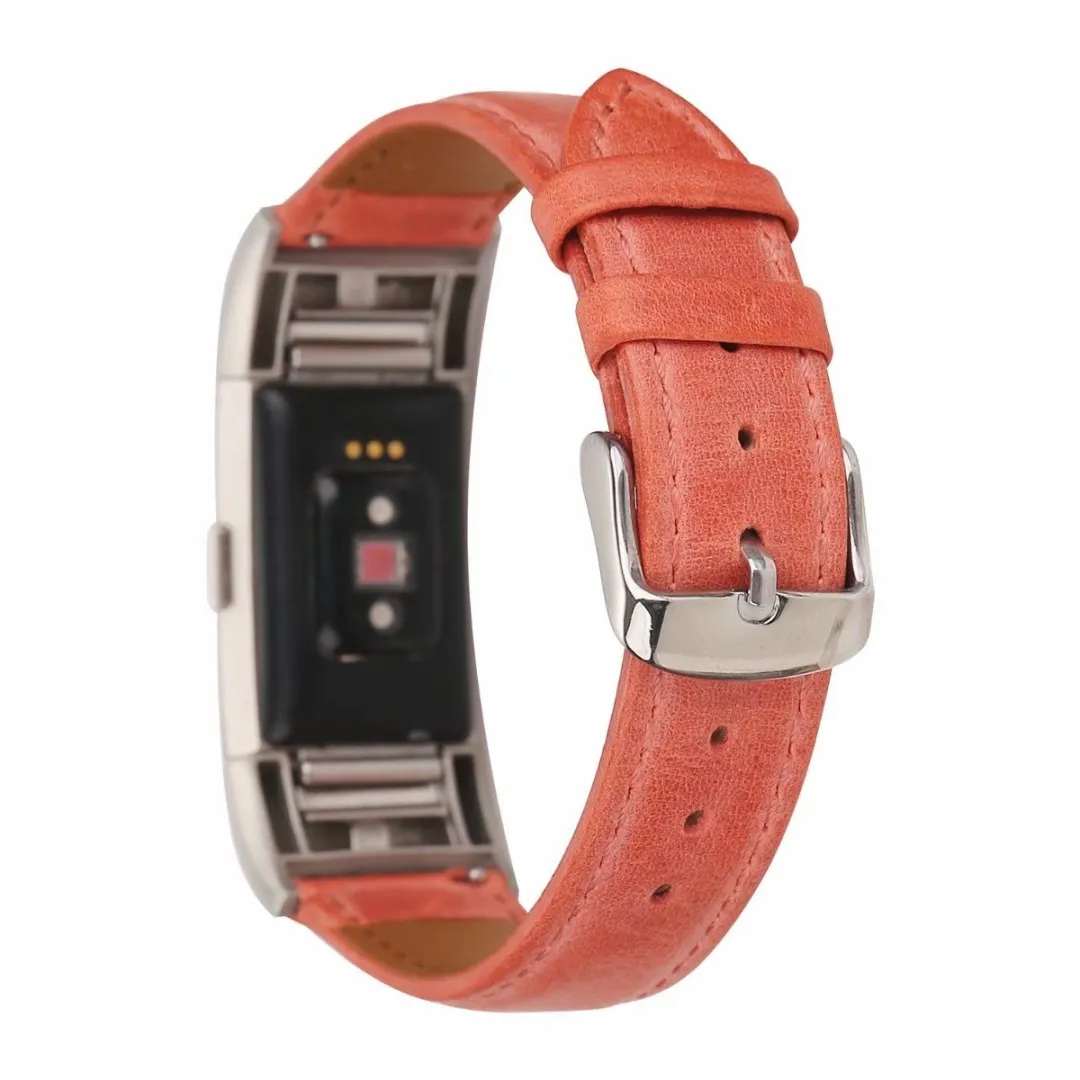 

Replacement Fitbit Charge 2 Bands Genuine Leather Straps Band Watch Band for Fitbit Charge 2 Heart Rate Smart Bracelet