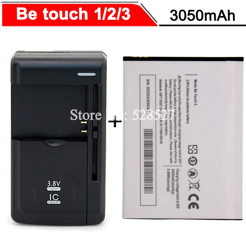 Аккумулятор для ulefone be touch 2 3050 мАч аккумулятор 3 + универсальное зарядное