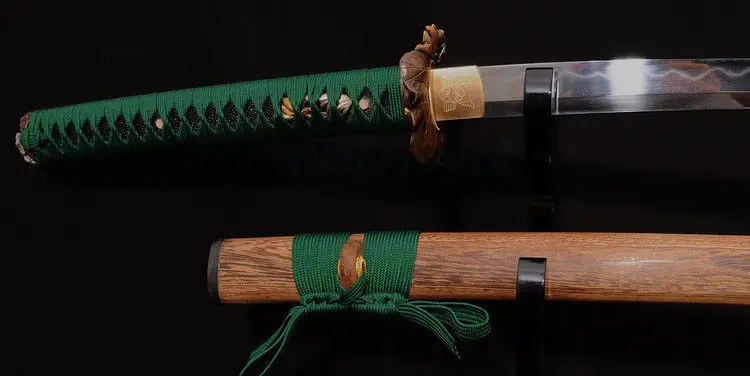 Глина закаленное складное стальное лезвие лягушка искусственный самурайский