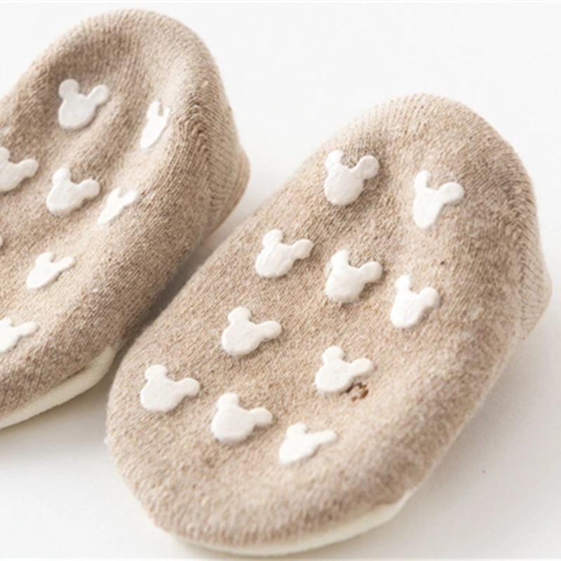 Оригинальные детские носки для новорожденных 6 стилей Мультяшные махровые