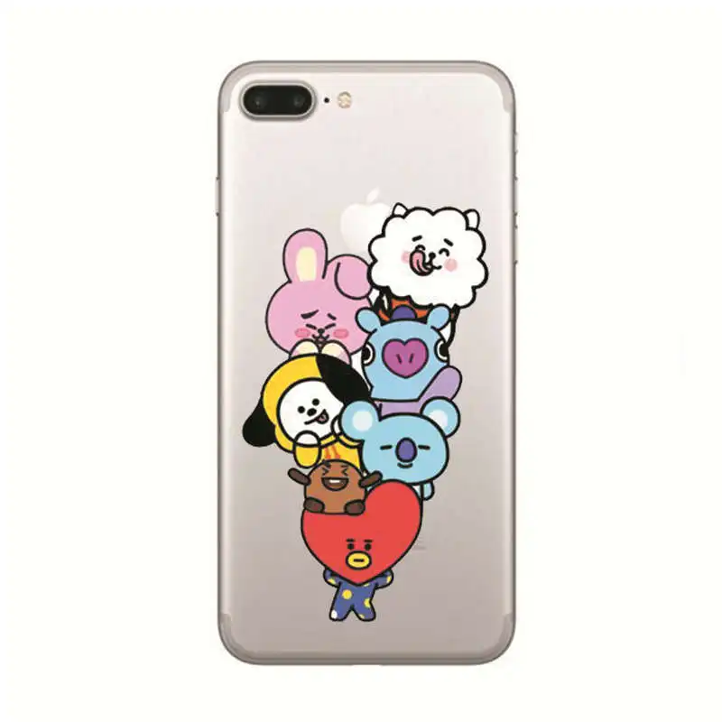 Laumans BTS Корея Bangtan Boys Young Forever JUNG KOOK V BT21 чехол для телефона iphone 5s 6 6s 7 plus 5 силиконовый
