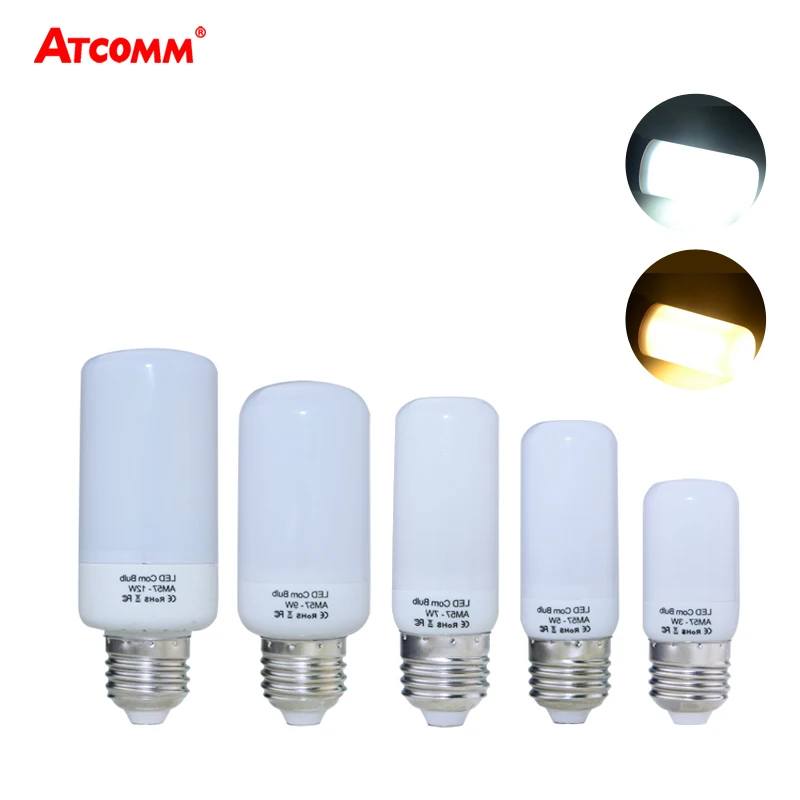 Светодиодсветильник лампа кукуруза высокой яркости E27 E12 3 Вт 5 7 9 12 SMD 5736