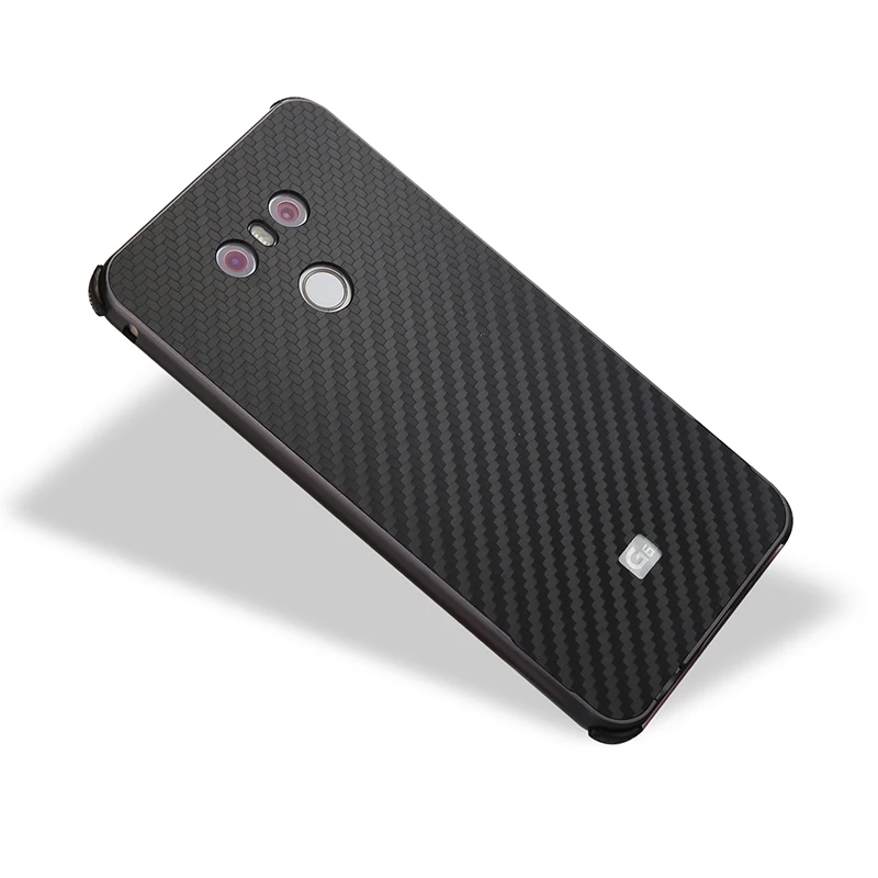ZEALLION для LG G6 роскошная оправа из металлического алюминия + углеродное волокно