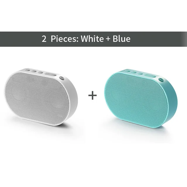 as shown 2 шт. 4 шт. GGMM E2 портативный беспроводной динамик WIFI Bluetooth, колонка Bluetooth Колонка несколько комнат функция для Amazon Alexa r30 - Цвет: as shown