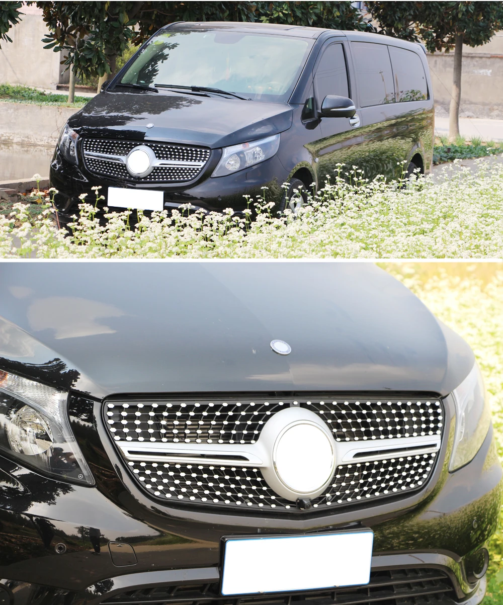 Для Mercedes для Benz новая для VITO Алмазная решетка W447 для VITO