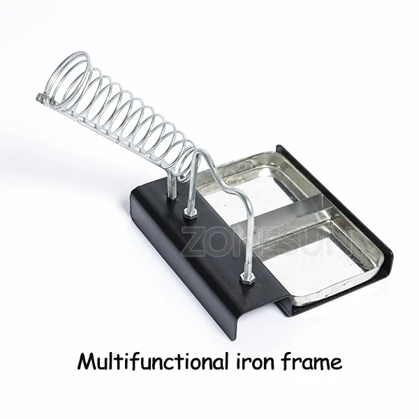 Iron Holder ZONESUN 10 шт. одна линия 1-8 мм кожаный край для герметизации DIY инструмент латунь паяльник край маркировки кожевенное ремесло инструмент embosser - Цвет: Iron Holder