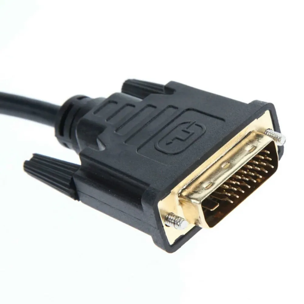 Высококачественный Full HD 15Pin 1080P DVI D 24 + 1 VGA HDTV конвертер монитор штырь гнездо для ПК