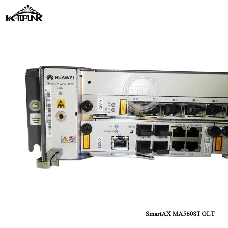 Цена Hua wei OLT GPON MA5608T AC, 1* MPWD линия питания Оптический Терминал, 1*1 г MUCD плата управления 8 или 16 портов