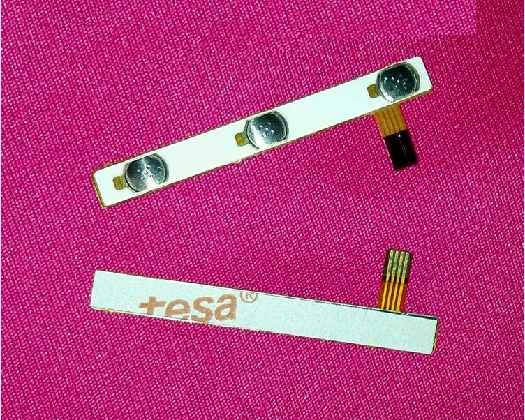 100% Genuine switch on off Power Volume button Flex cable For CUBE i10 tablet conductive flex with sticker replacement parts