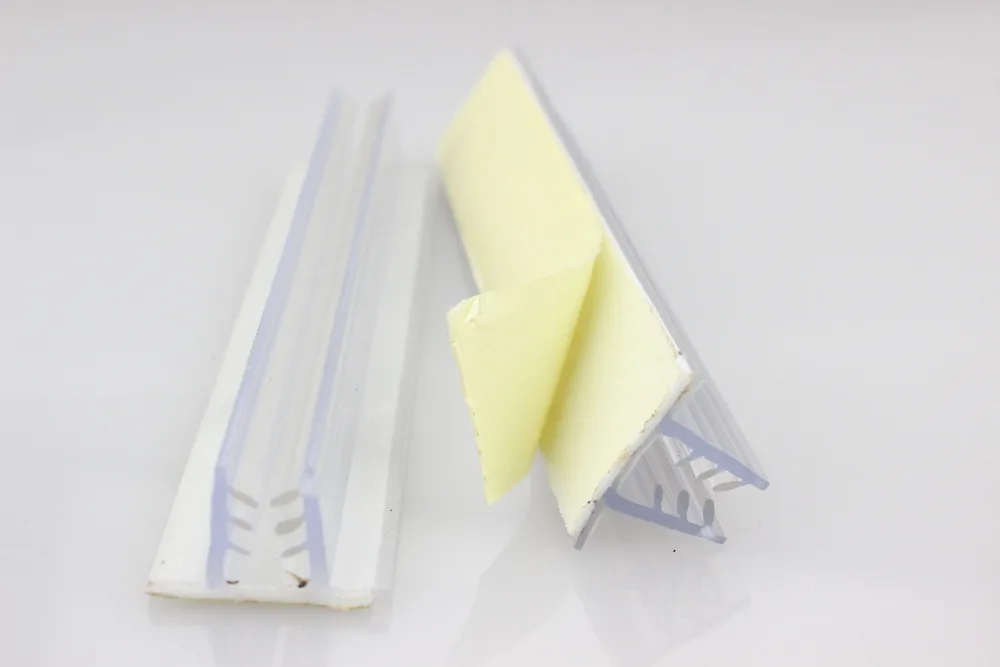 10 см в длину шт. ПВХ Coextruder KT board баннер этикетка знак клейкая рукоятка зажим полоса