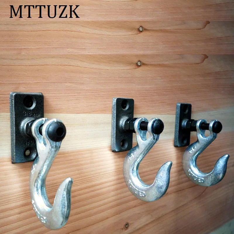 Чугунные промышленные ветрозащитные крючки MTTUZK винтажные Крючки для | Крючки для халата -32952834924