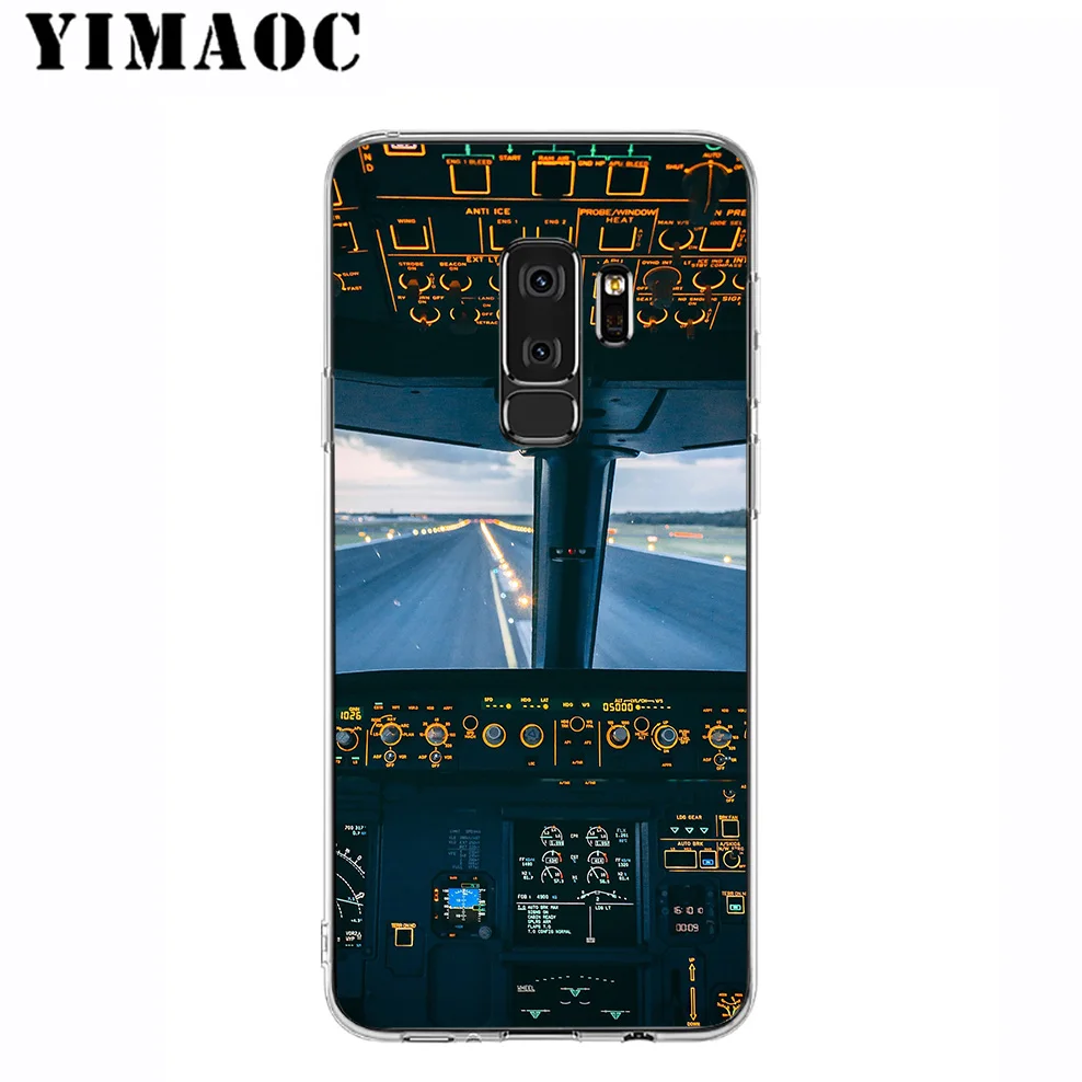 YIMAOC Firefly воздушные Airplan Мягкий силиконовый чехол для samsung Galaxy S10 S10E S9 S8 плюс S7 S6 Край