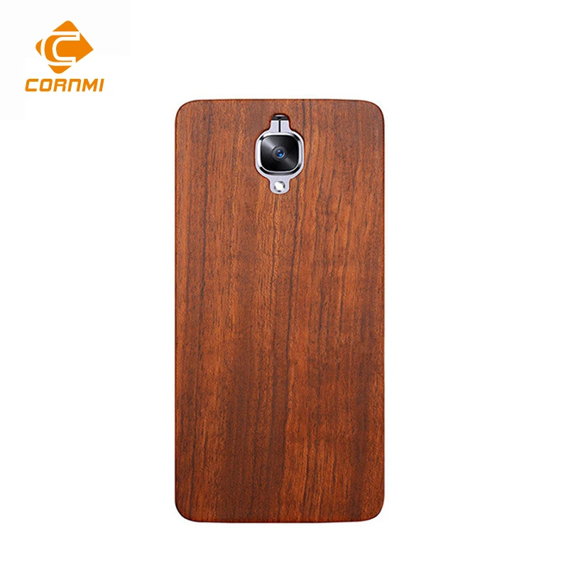 Для Oneplus 3 Three Case Деревянный чехол для One Plus Hard Bamboo RoseWood + PC Чехлы ручной работы