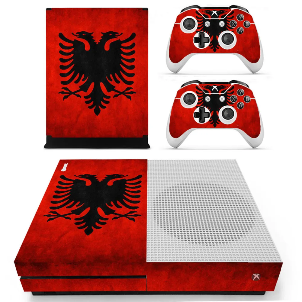 Государственный Флаг Албании кожи наклейка для Xbox One S консоли и контроллеры для Xbox One тонкий кожи наклейка s винил