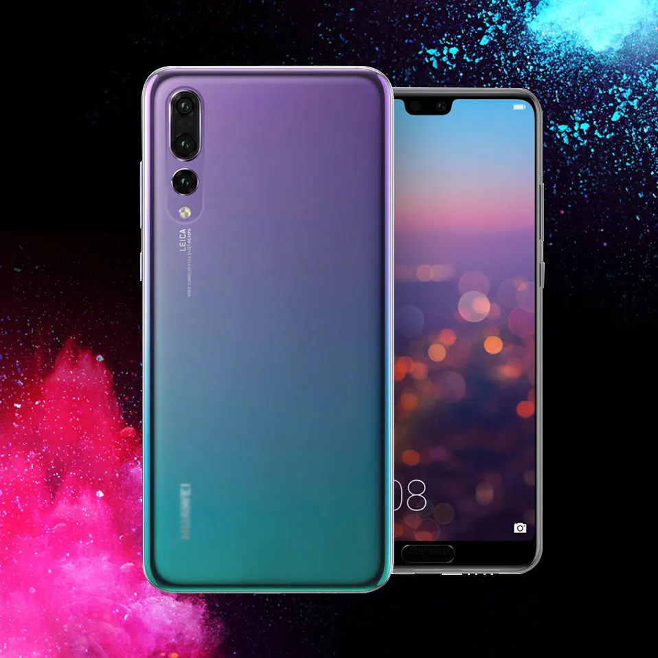 Ультратонкий чехол из ТПУ для телефона HUAWEI P20 LITE для P9 Lite, с защитой от ударов, прозрачные силиконовые крышки.