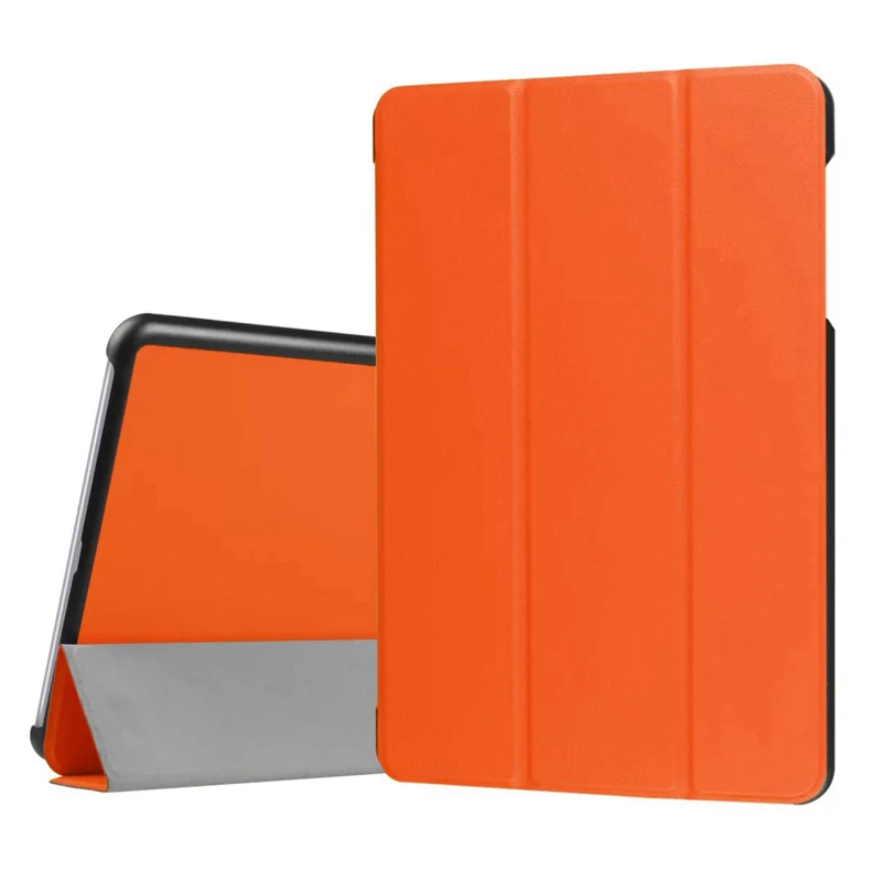 orange Тонкий чехол из искусственной кожи для Asus ZenPad Z10 ZT500KL Funda, умный чехол-подставка для Asus ZenPad 3S 10 LTE Z500KL 9,7 дюймов, Чехол+ пленка+ ручка - Цвет: orange