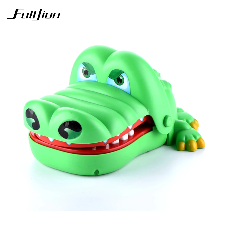 Fulljion крокодил зубы Забавные игрушки Развлечения lizun Аллигатор Рот стоматолог
