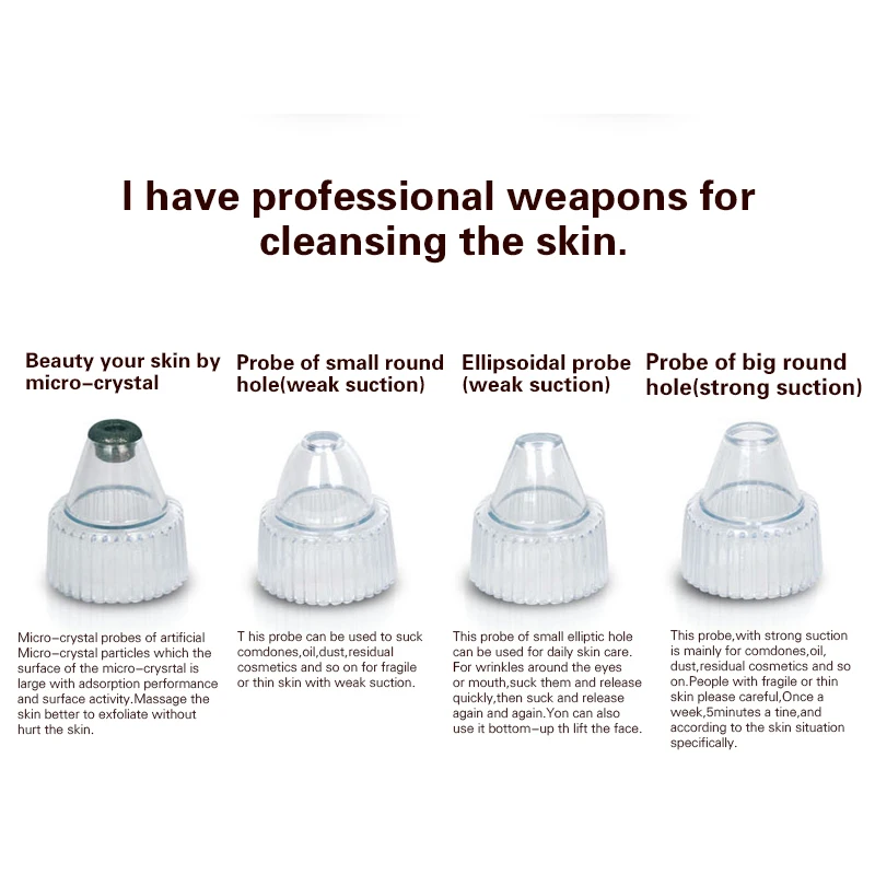 Прибор для удаления черных точек акне и прыщей|Устройство ухода за кожей лица| |
