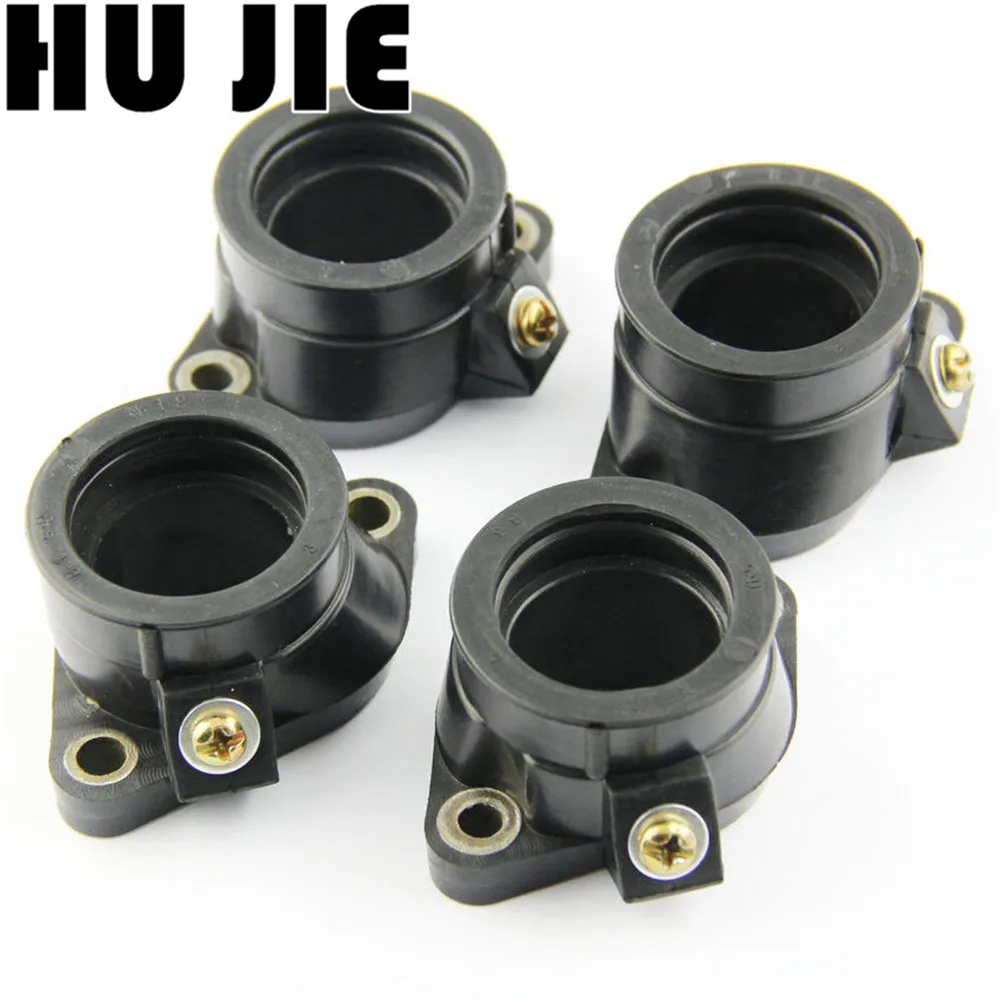 

Motorcycle Carburetor Manifold Interface Carburetter Intake Pipe Adapters Insulator Connector Glue For YAMAHA FZR250 FZR250R