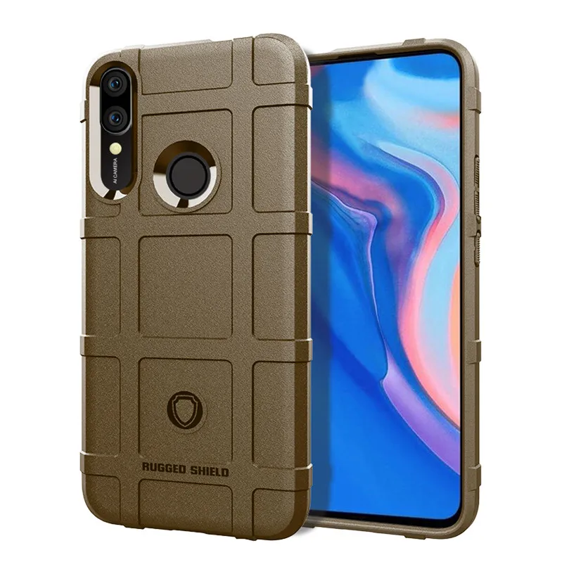 brown Защитный противоударный чехол s для huawei P Smart Z Чехол Мягкий противоударный Бампер для huawei P Smart Z PSmartZ SmartZ Capa - Цвет: brown