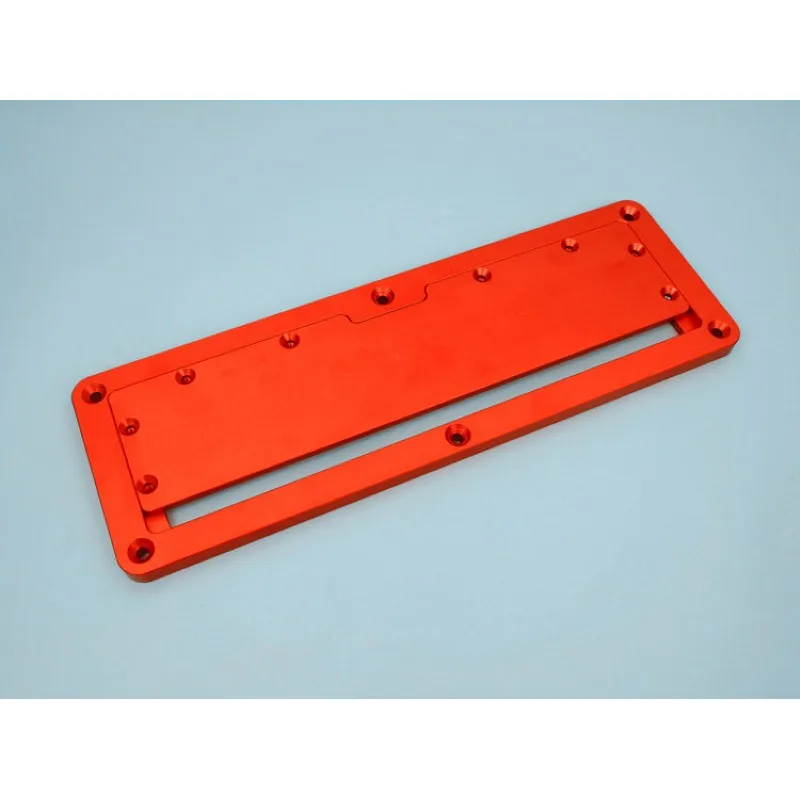 Electric Circular Saw Flip Cover Plate Flip-Floor Table Special Cover Plate Adjustable Aluminium Insert Plate for Table Saw