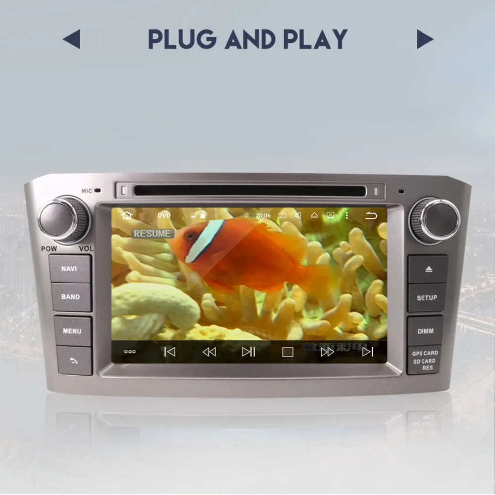 Android 9 автомобильный dvd-плеер gps навигация для Toyota Avensis 2002-2008 T250 радио мультимедиа головное устройство магнитофон ips