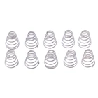 10 шт. БЫСТРОРАЗЪЕМНАЯ пружина для велосипеда, скобы для заднего колеса, пружины из нержавеющей стали, детали, комплектующие