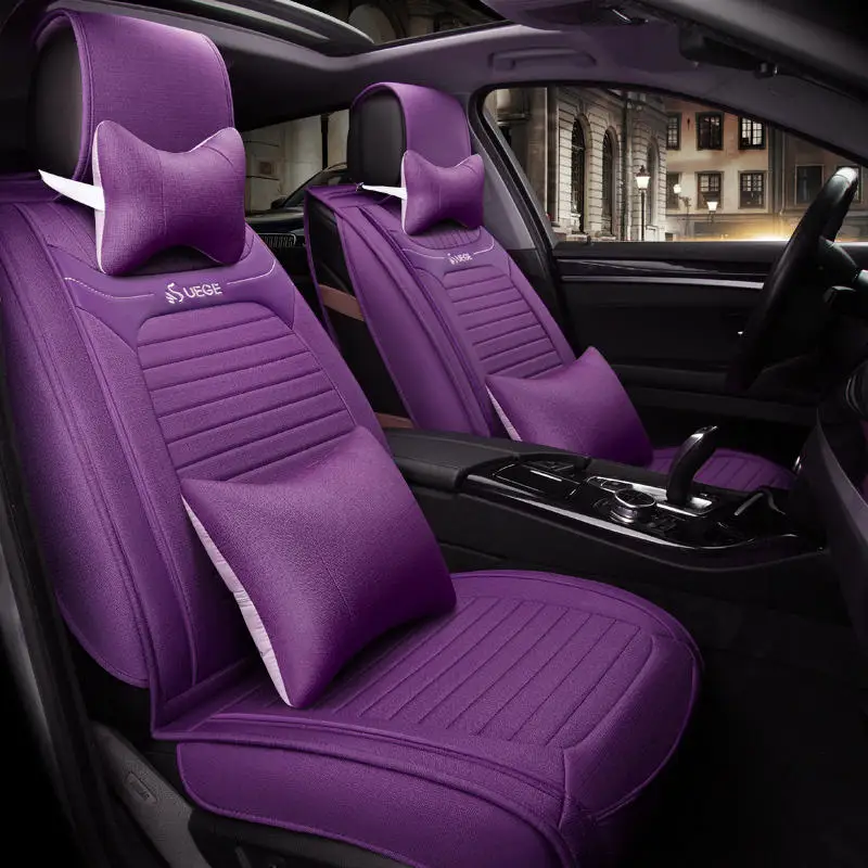 5D Стайлинг Автокресло Обложка Универсальный Подушки для Land Rover Discovery 3/4 Freelander 2 Sport