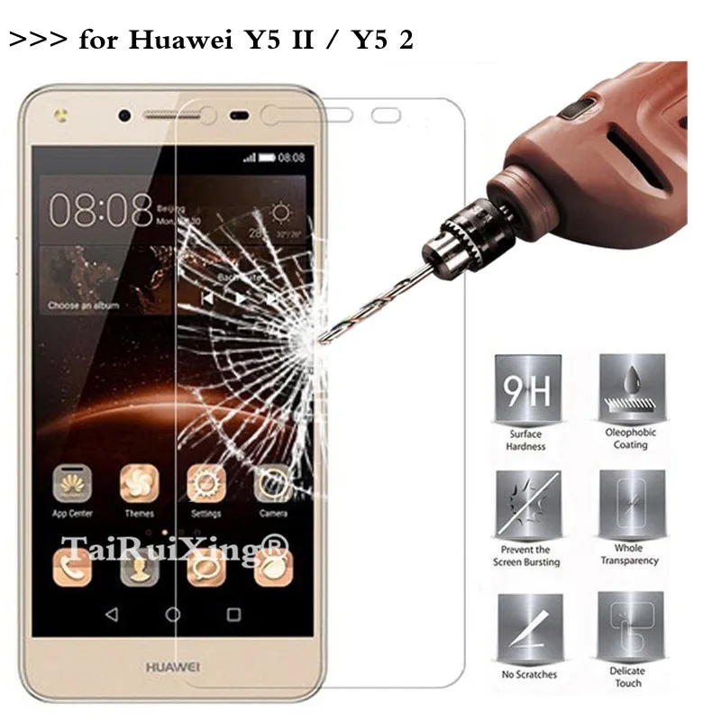 9H 2.5D 0 26 мм Закаленное стекло протектор экрана для Huawei Y5ii/Y5 ii 2 CUN U29 L21 L01 5 Защитная