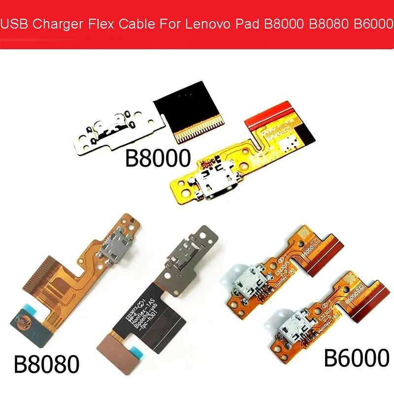 Подлинное Зарядное устройство USB разъем гибкий кабель для Lenovo Yoga Tablet B8000 B8080 B6000 Usb