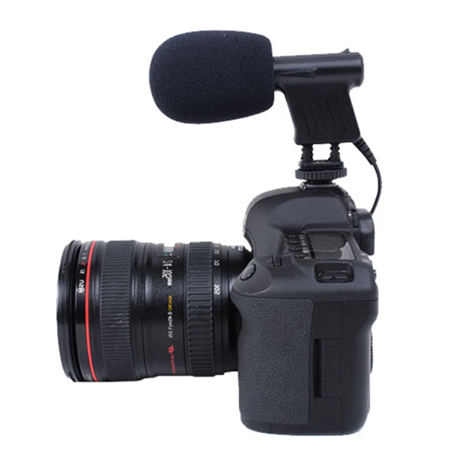BOYA BY-VM01 мм 3 5 видео трансляции Направленного Конденсаторный Микрофон для Nikon Canon
