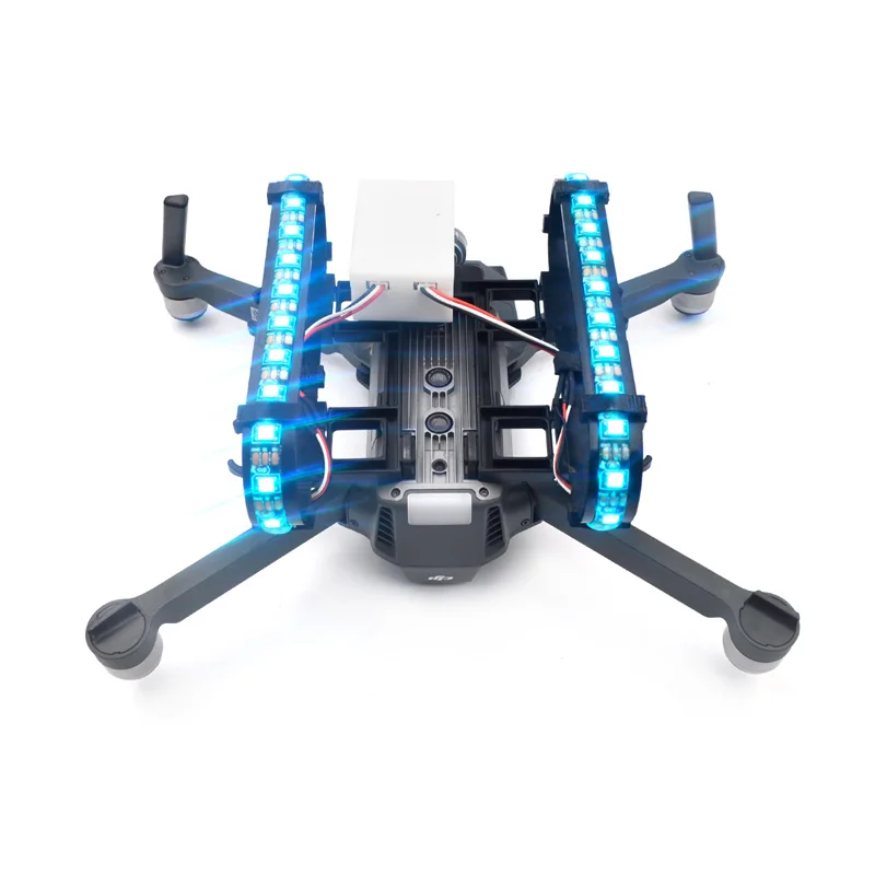 STARTRC DJI Mavic Pro запчасти аксессуары светодиодные мигающие лампы карданный держатель маячка посадка с выпущенными шасси удлиненный усиленный