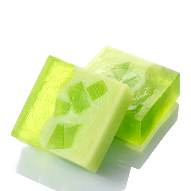 Натуральный экстракт алоэ и зеленый чай Отбеливающее мыло ручной работы