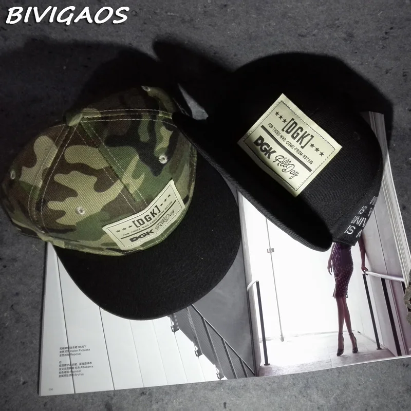 Мужские камуфляжные бейсболки DGK повседневные в стиле хип хоп Snapback шляпы