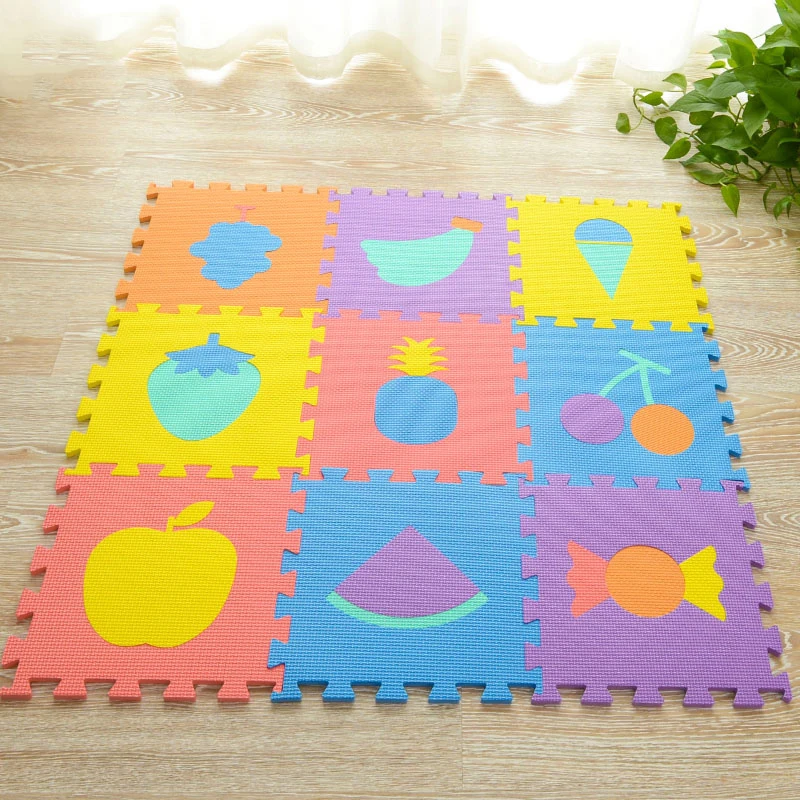9 шт. детский коврик пазл из пены эва|puzzle play mat|play mateducational rugs |