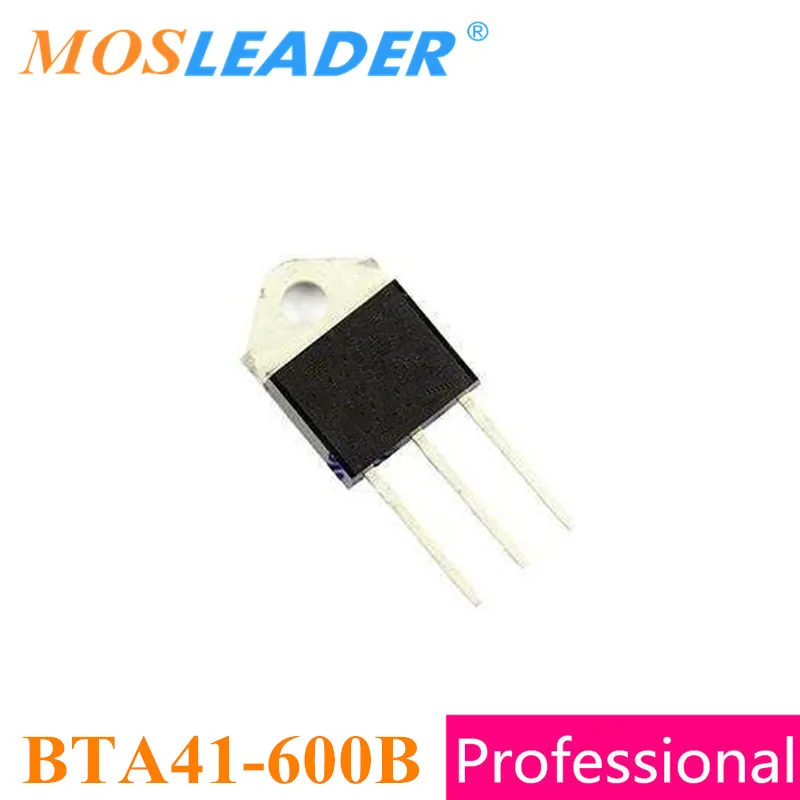Высокое качество Mosleader DIP BTA41 600B 50 шт. в комплекте для детей от 25 до 40 А 600 В TO247 Triac