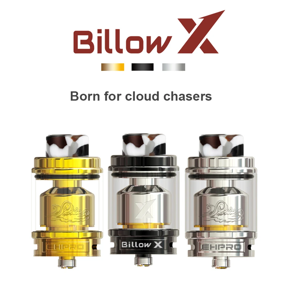 Оригинальный испаритель Ehpro billow X RTA Бак 4 мл 5 Смола 810 дрип тип нижний вверх поток