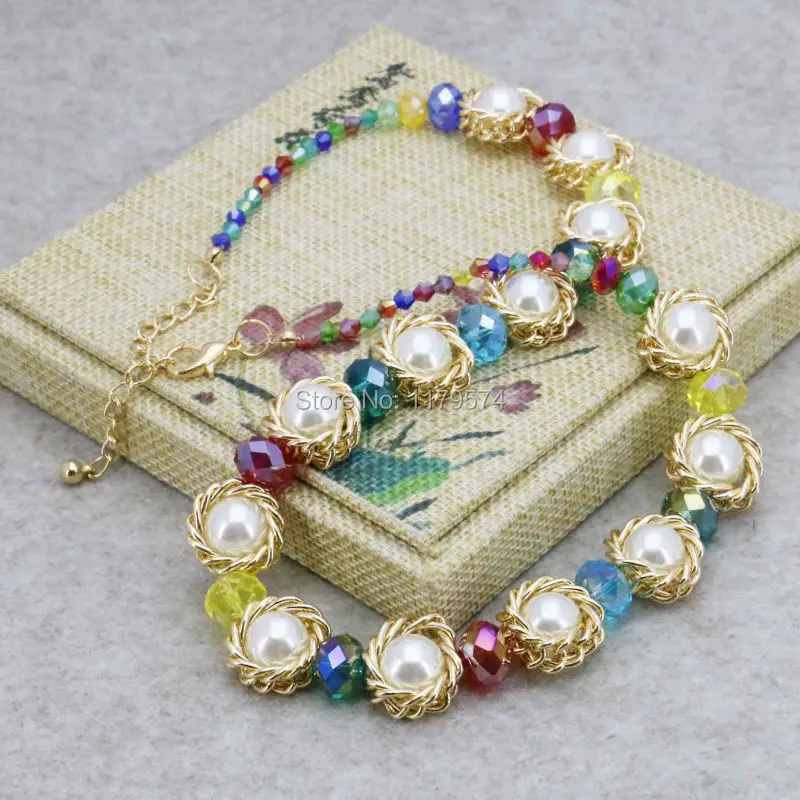 Комплект из колье и серёг 18 дюймов | Украшения аксессуары