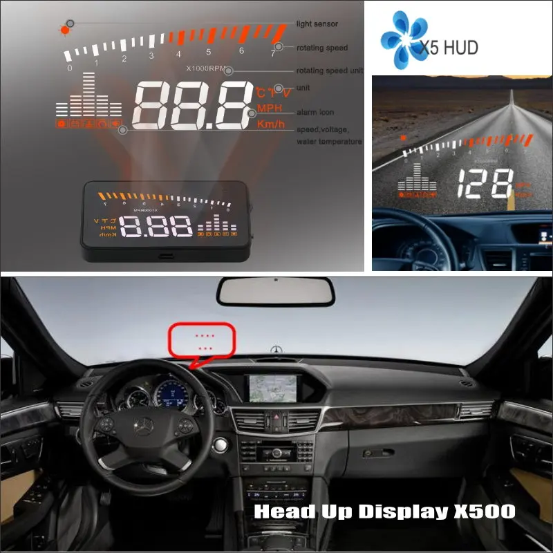 Автомобильный дисплей для Mercedes Benz CLS Class MB C219 W219 2004-2019 автомобильный HUD Дисплей