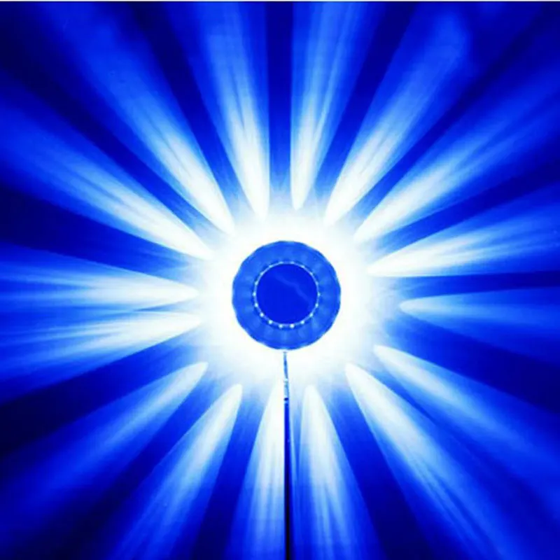 НЛО Подсолнух RGB портативный диско свет 48 шт светодиодный чип ночного клуба